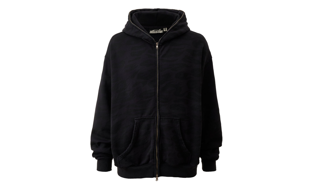 Overdye Cheetah Zip Up Hoodie "Purple" HSR262