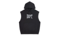 DEPT Logo Cut Off Hoodie "Black & White" GD267