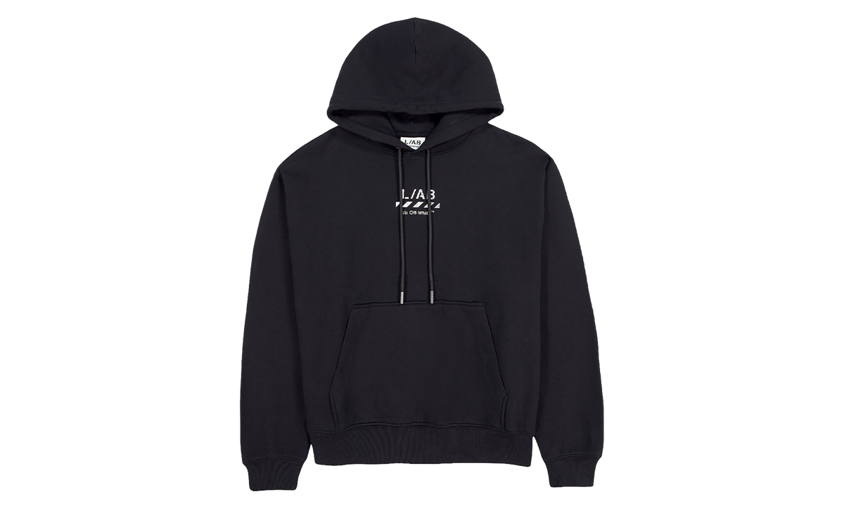 Diag Pullover Hoodie "Black" LABF26K051-BLK