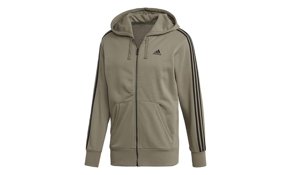 Essentials 3-Stripes Hoodie "Trace Cargo / Black" CZ7362
