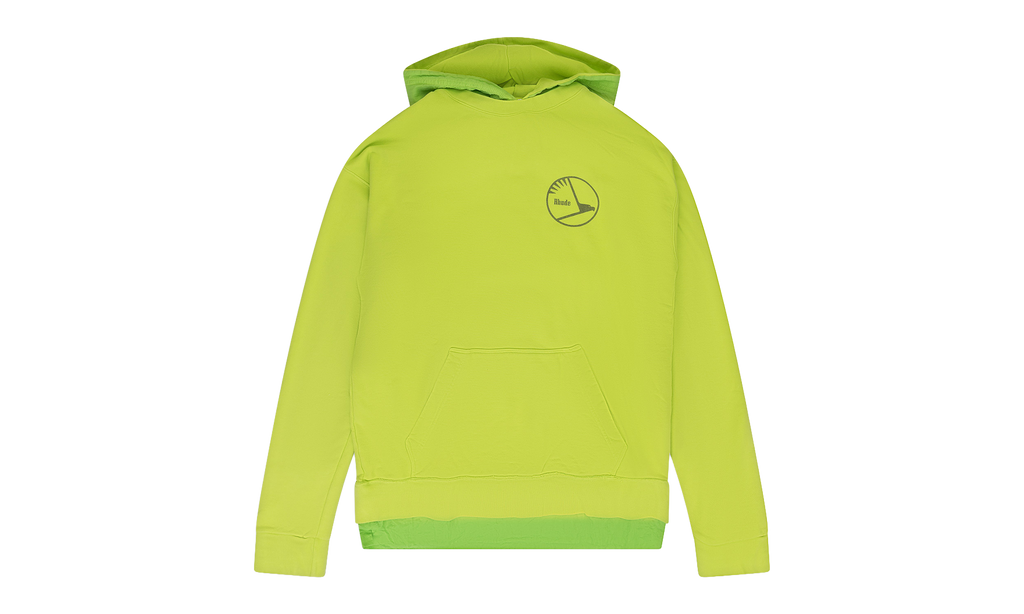 Layered Hoodie "Green" RHDMHDS1939 GRN