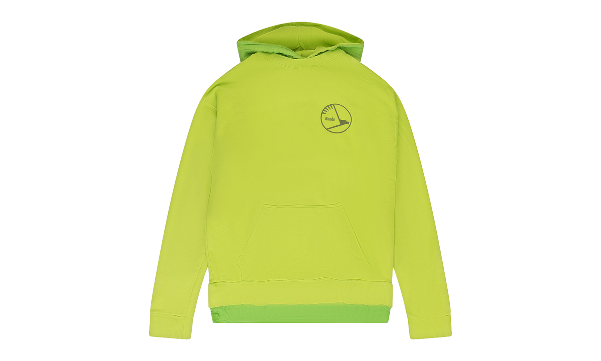 Layered Hoodie "Green" RHDMHDS1939 GRN