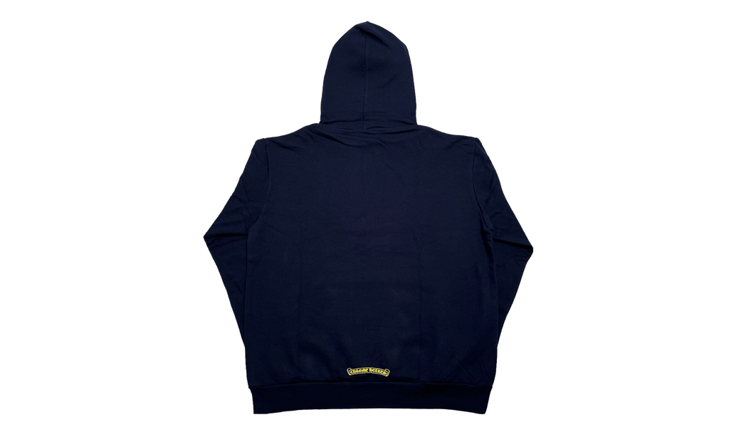Vertical Logo Hoodie "Navy Blue / Yellow" CHRM1216
