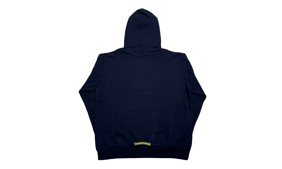 Vertical Logo Hoodie "Navy Blue / Yellow" CHRM1216