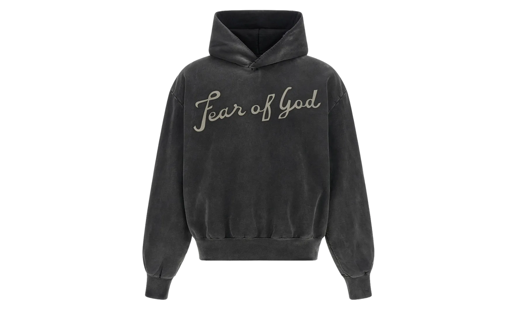 26 Classic Fit Half Raglan Hoodie "Off Black" FG9M12 9936BHF 019
