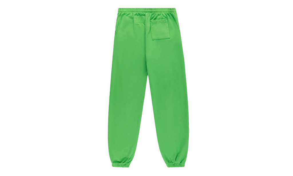 Punk v2 Rhinestone Sweatpants "Bright Green" SP5der197