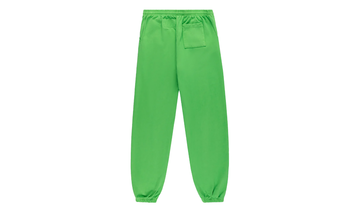 Punk v2 Rhinestone Sweatpants "Bright Green" SP5der197