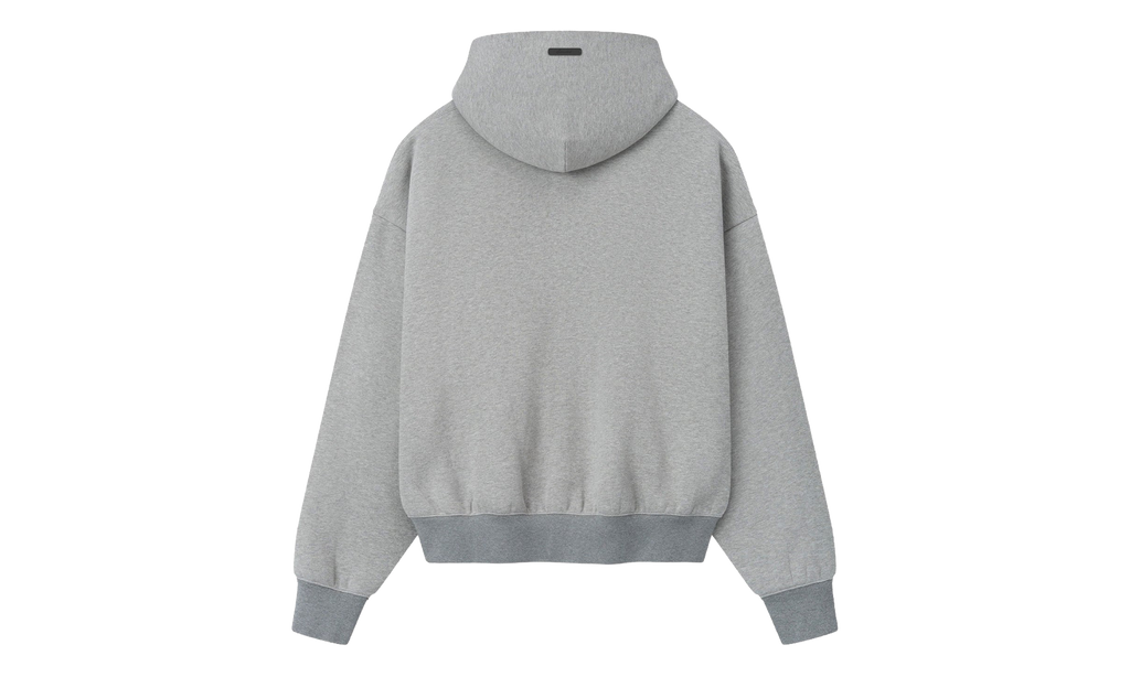 Signature Classic Full Zip Hoodie "Concrete / Dark Concrete Heather" 192SP264783F