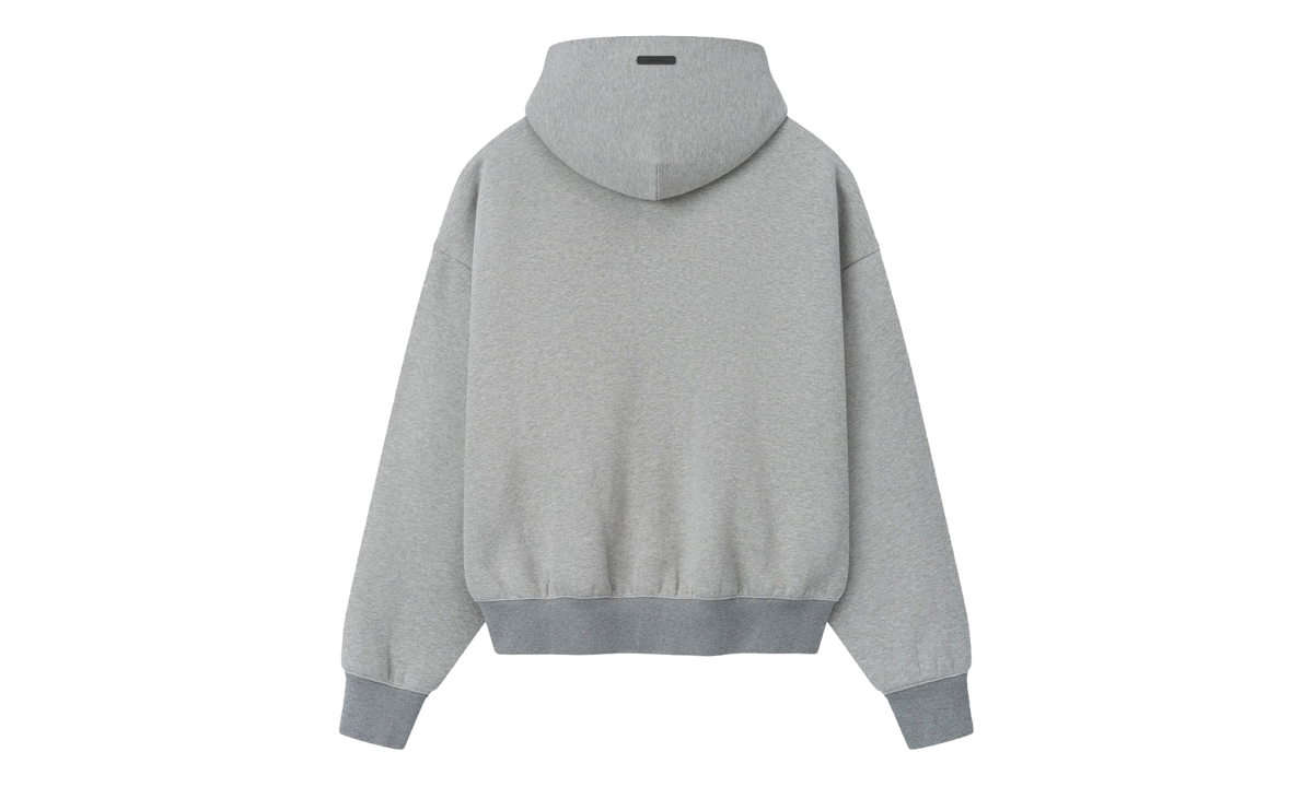 Signature Classic Full Zip Hoodie "Concrete / Dark Concrete Heather" 192SP264783F
