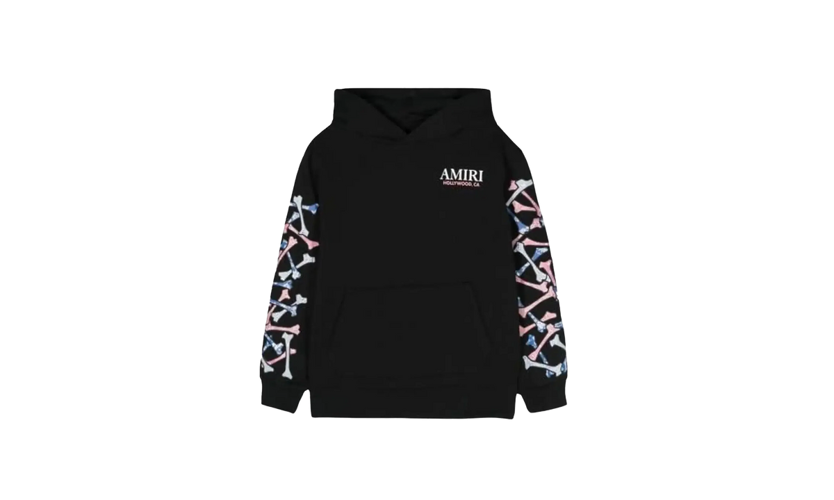 Bandana Bones Stacked Hoodie "BLACK" AKJYHD1007 001