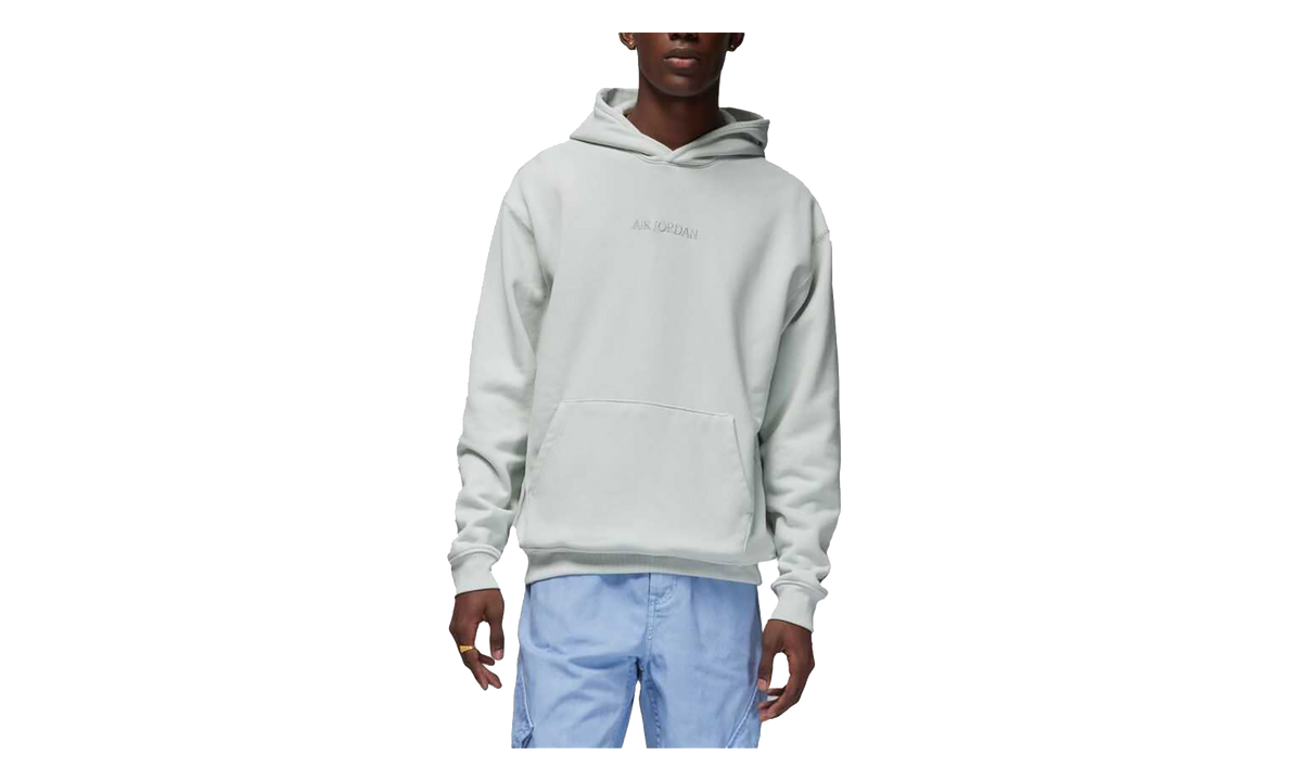 Air Jordan Wordmark Fleece Hoodie "White / Silver" FJ1966 034