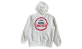 Stop Being Racist Reversible Hoodie "White" GD277