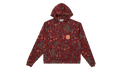 EE AOP Hoodie "FW22 - Maroon Floral" EE488