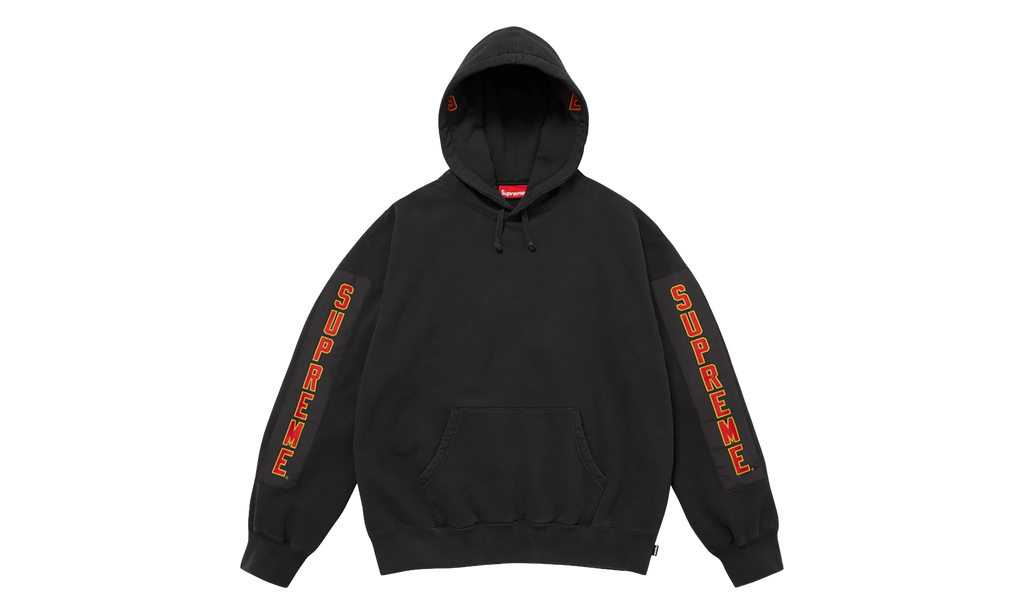 Woven Patches Hoodie "FW25 - Black" SU27663