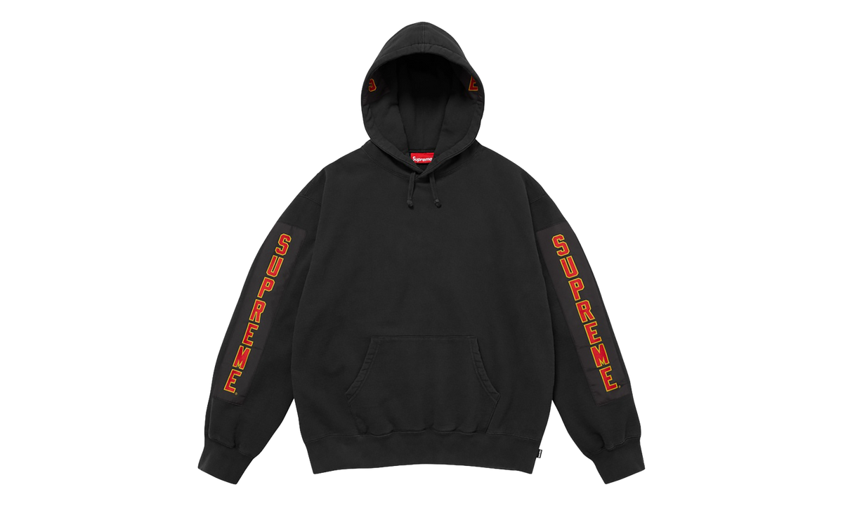 Woven Patches Hoodie "FW25 - Black" SU27663