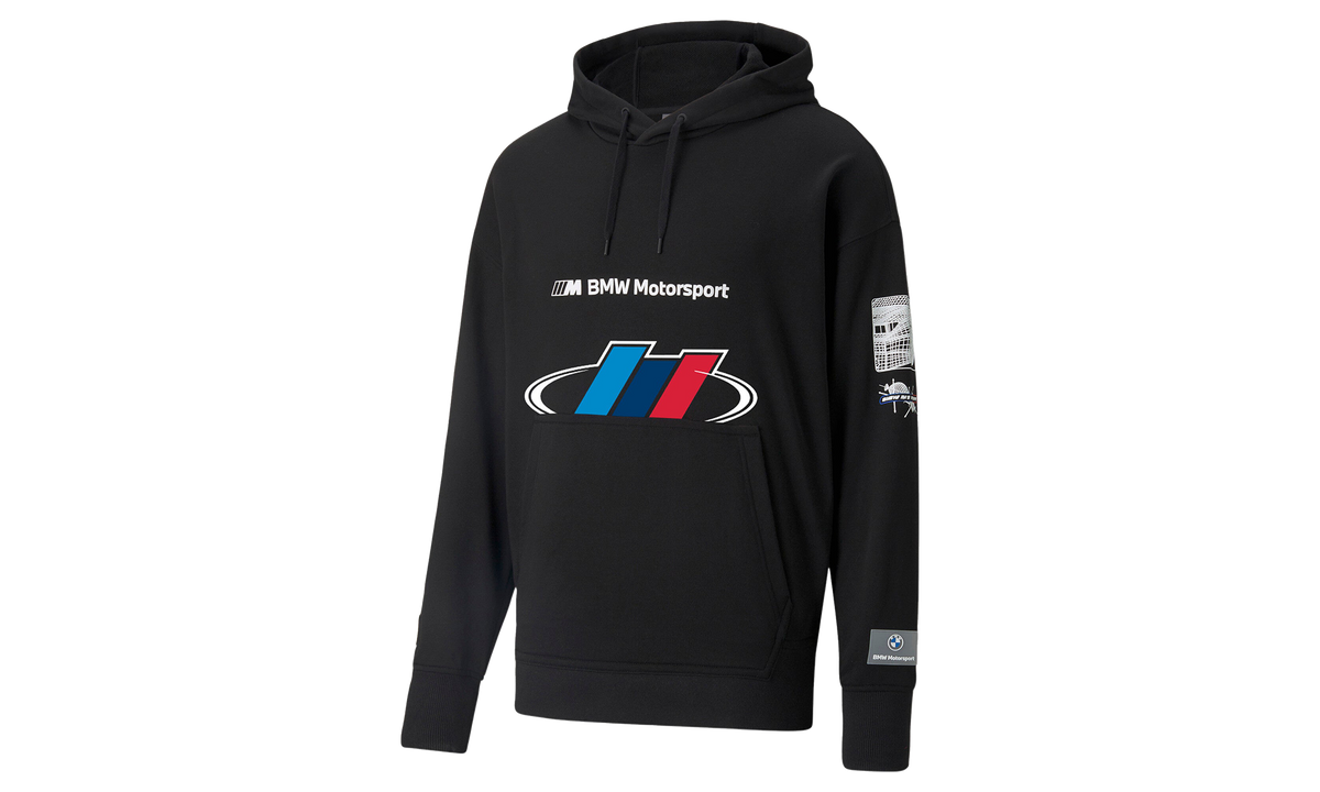 BMW Motorsport STREET HOODIE "Puma Black" 531125 01