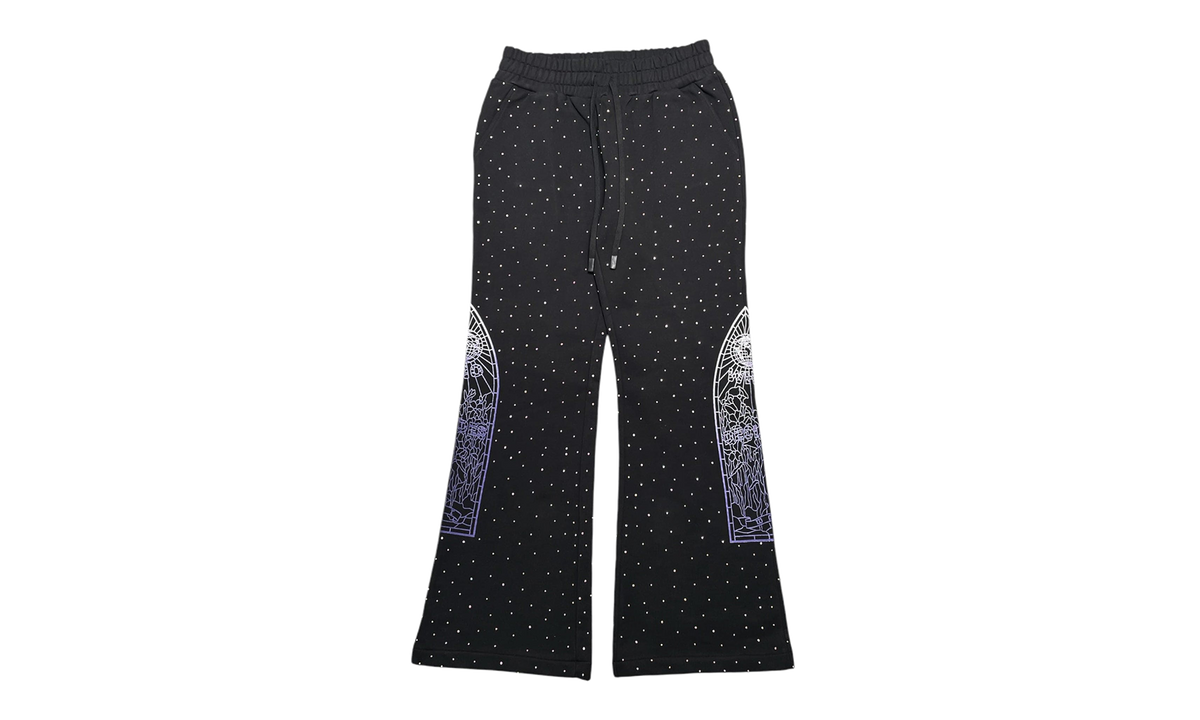 Rhinestone Sweatpants "Black" WDWBMBRSC