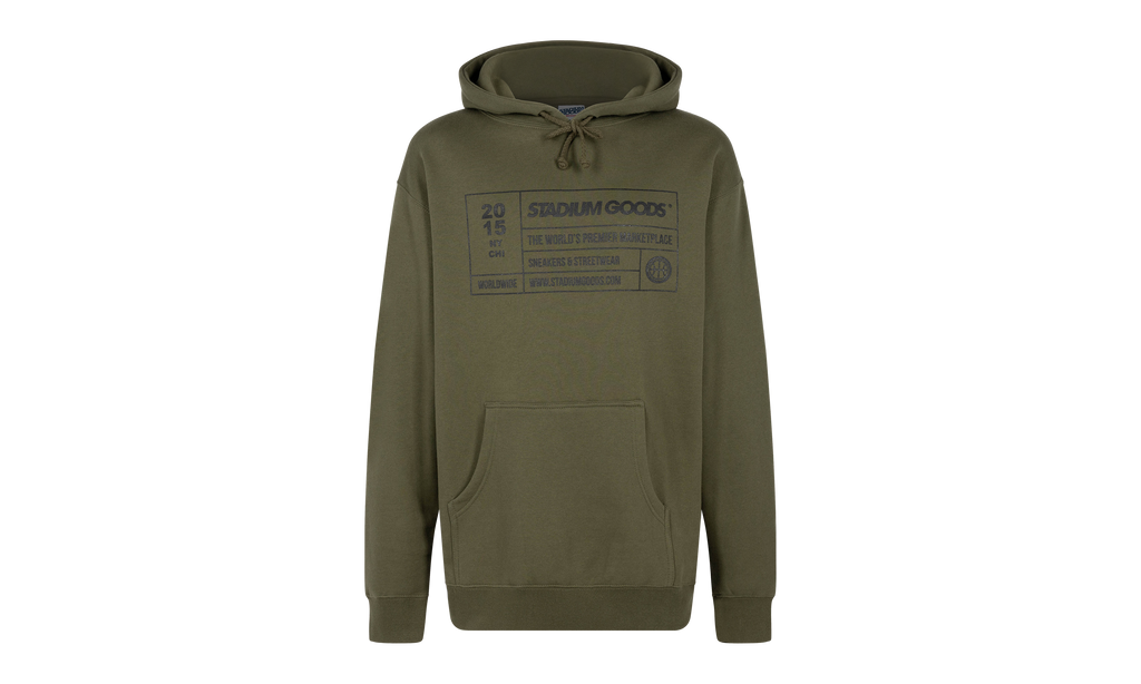 Shoe Box Hoodie "Olive" SGS0557