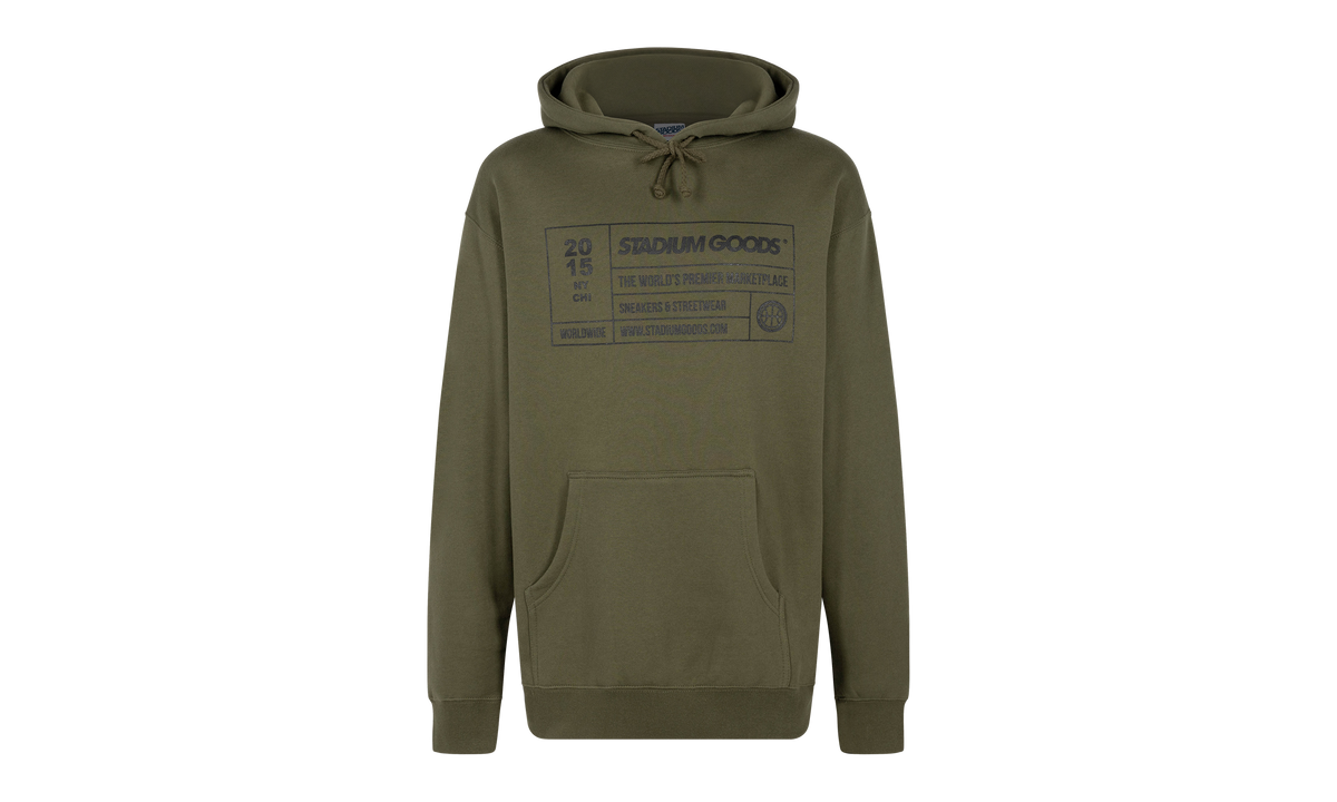 Shoe Box Hoodie "Olive" SGS0557