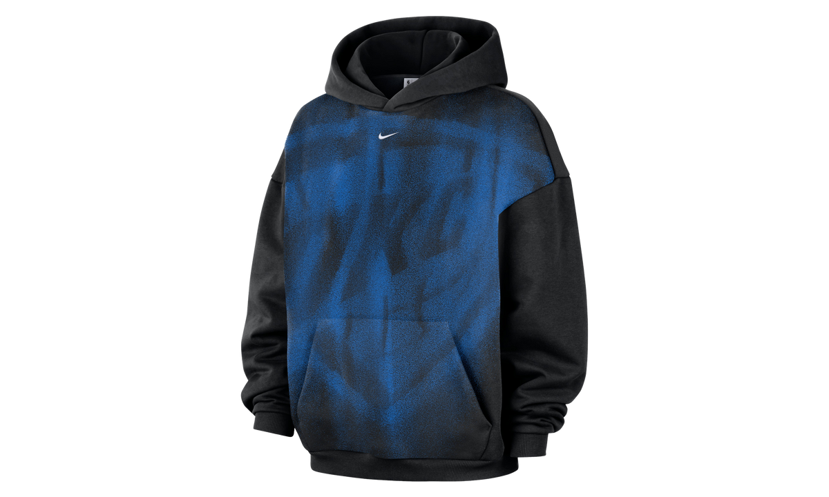 Standard Issue Fleece Basketball Hoodie "Oklahoma City Thunder -Black / White / Blue" IQ2561 010