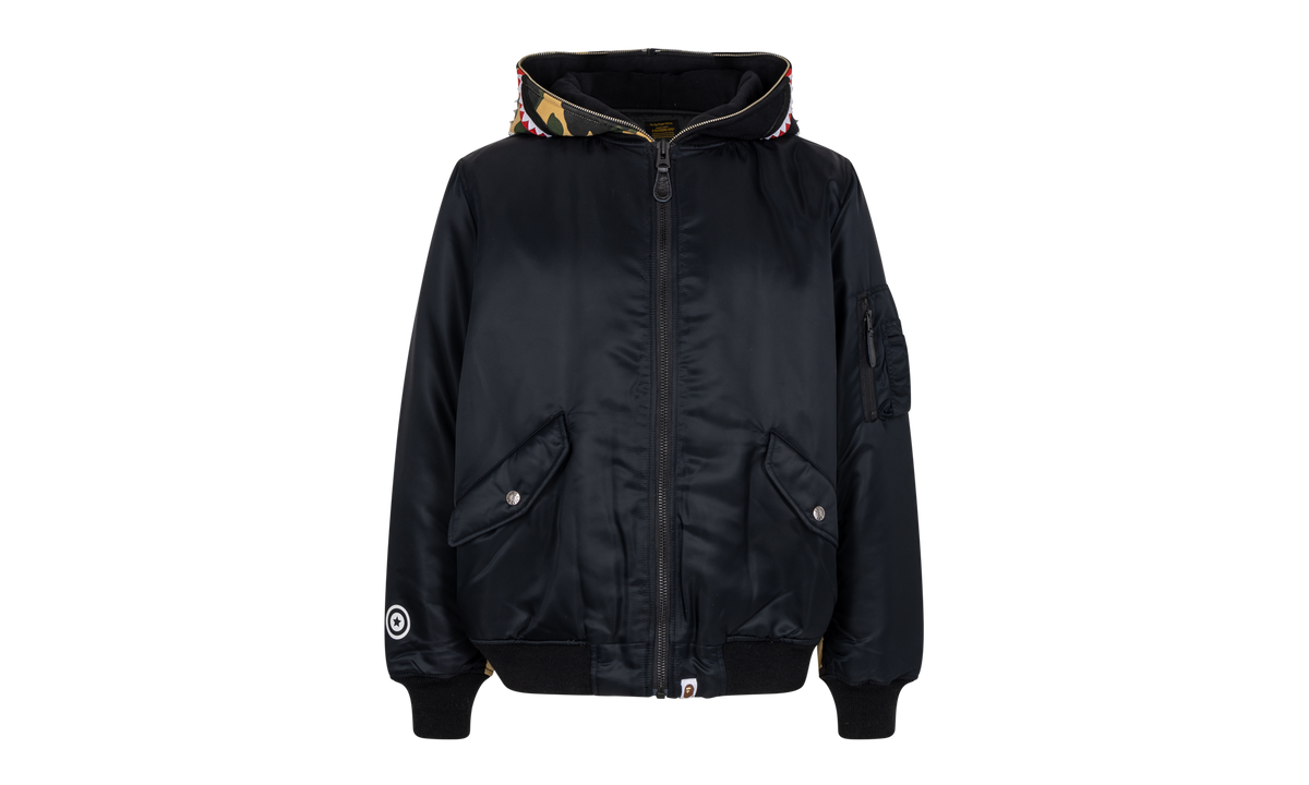Shark Hoodie MA-1 "Black Camo" JK M141002 C