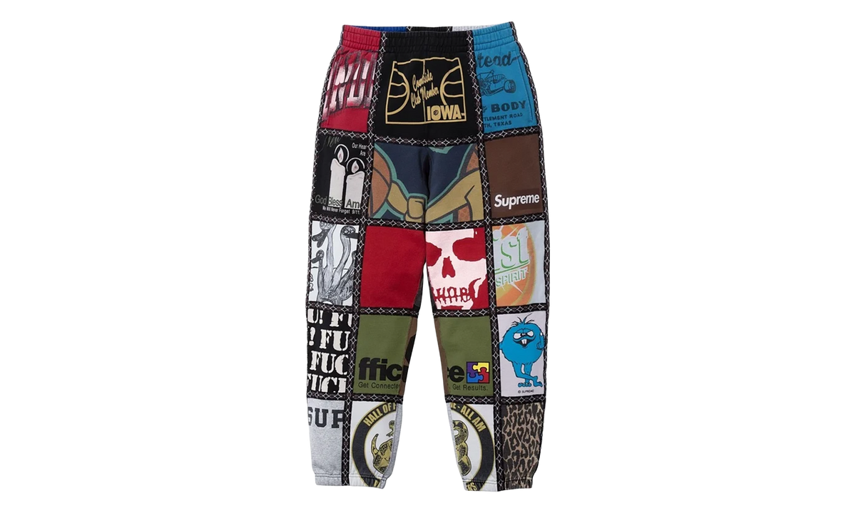Number (N)ine Patchwork Sweatpants "FW25 - Multicolor" SU27581