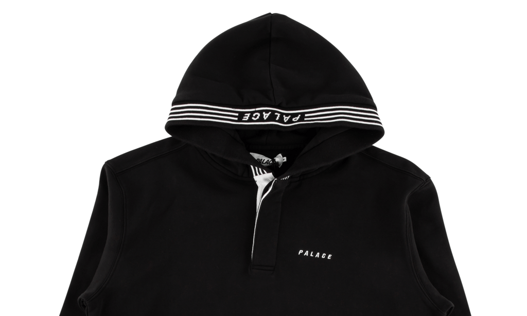 P-Rib Hoodie "BLACK" P14CS118