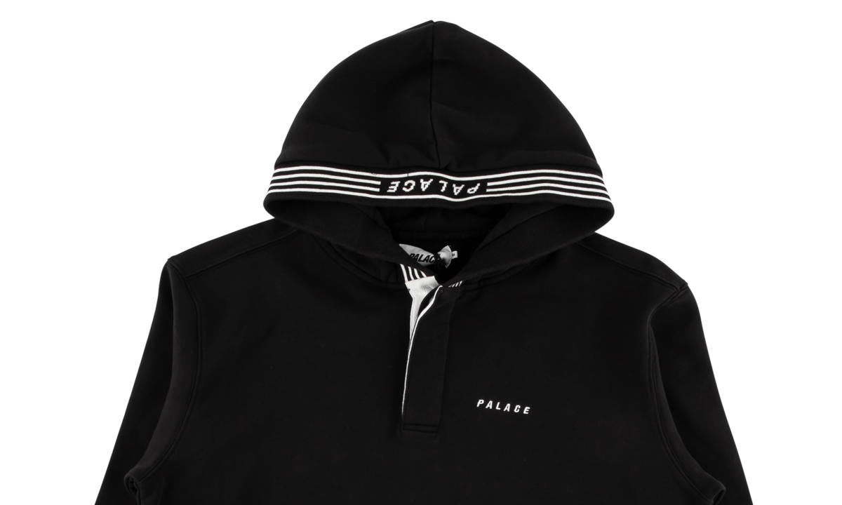 P-Rib Hoodie "BLACK" P14CS118