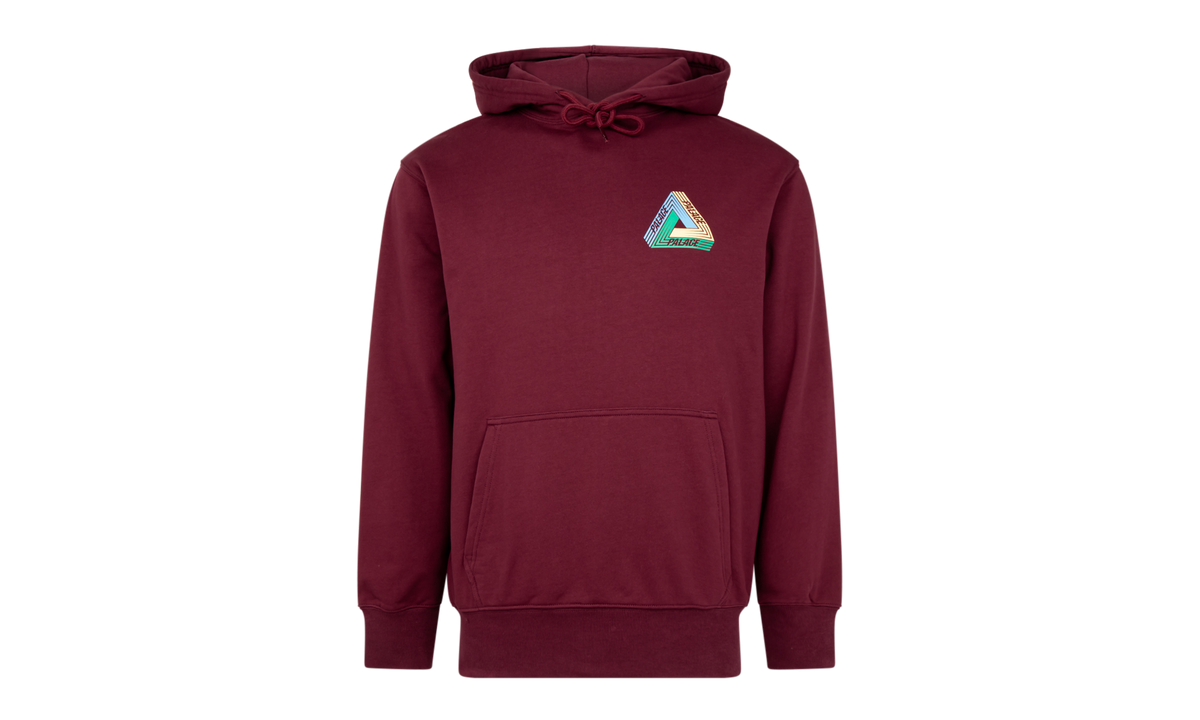 TRI-DART HOODIE "BURGUNDY" P19HD091