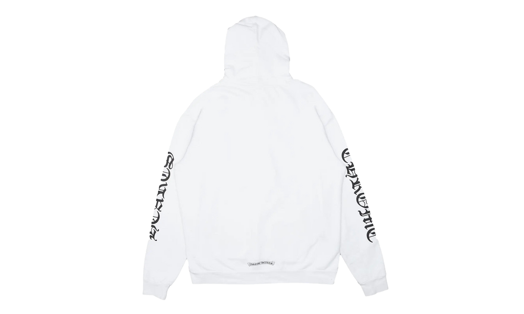 Pullover Hoodie Logo Print "White" CHRM0049