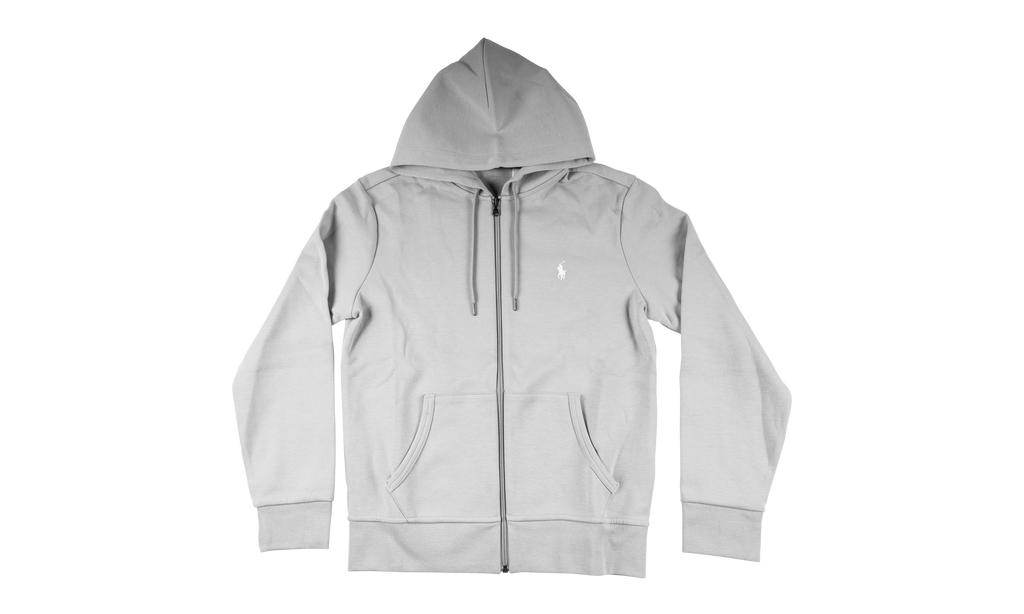 Double-Knit Full Zip Hoodie "Light Sport Heather" 710881517092