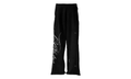 Distressed Script Sweatpants "Black" 10062655