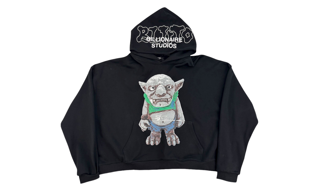 Bloated Troll Hoodie "Black" BS011