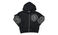 Eclipse Rhinestone Hoodie "Black" MIXE028