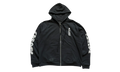 Vertical Logo Thermal Lined Zip-Up Hoodie "Black" CHRM1542