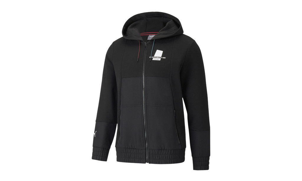 Porsche Legacy Sweat Hoodie Jacket "Black" 531957 01