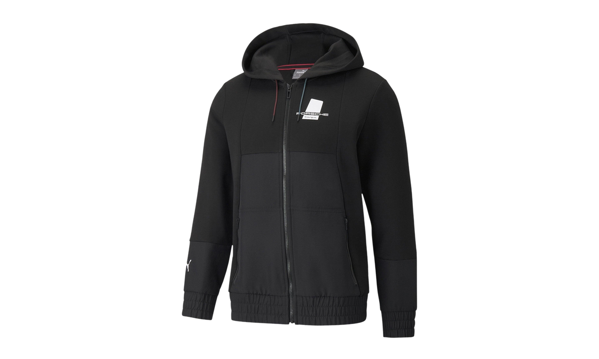 Porsche Legacy Sweat Hoodie Jacket "Black" 531957 01