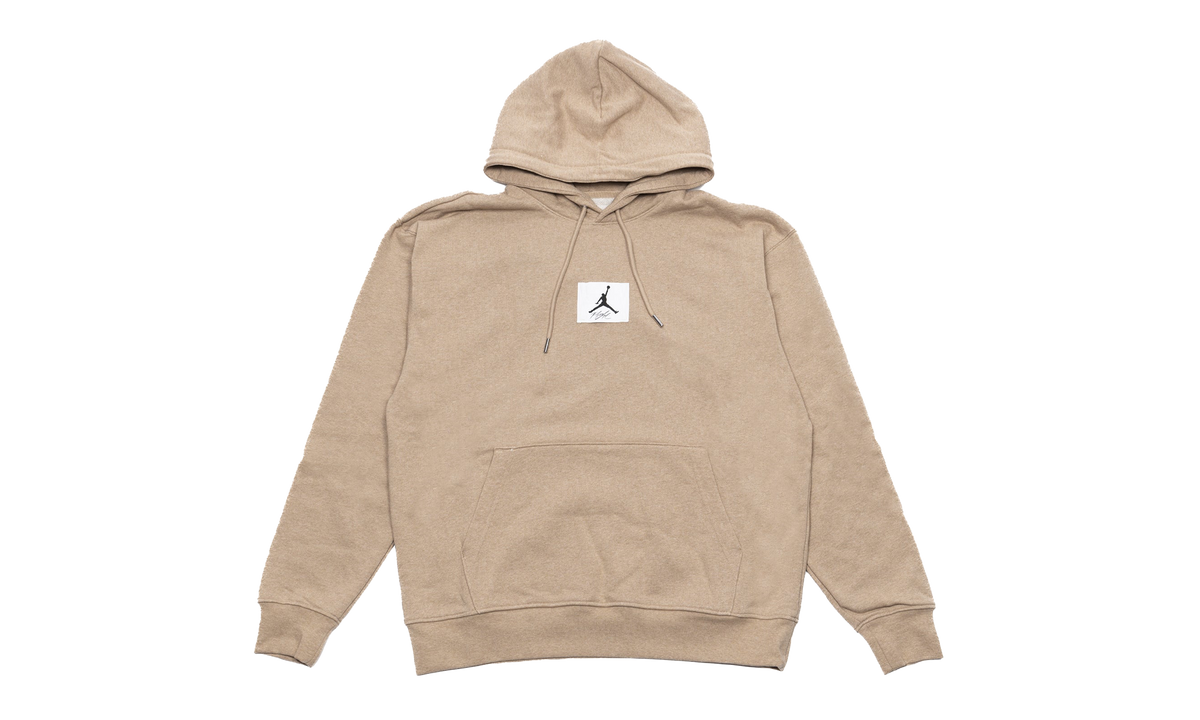 Jordan Flight Fleece Pullover Hoodie "Hemp / Heather" DQ7338 201