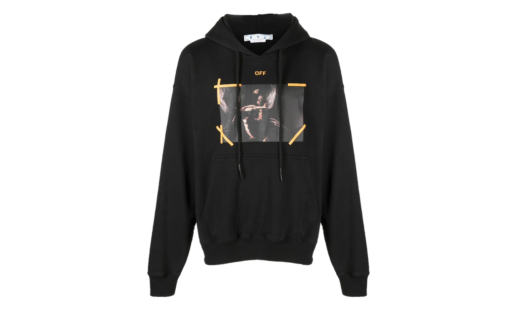 Arrow Caravaggio Mercy Skate Hoodie "Black / Yellow / Multicolor" OMBB085C99FLE0091001