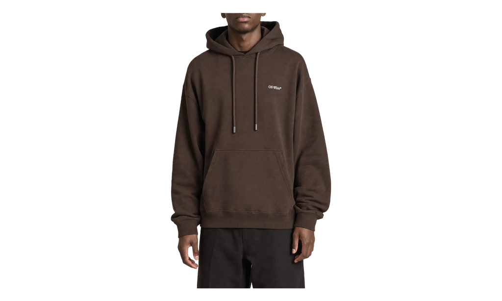 Cotton Hoodie "Chocolate" 44MBB085G5F00K904