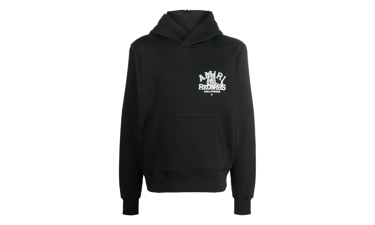 Records Logo Hoodie "Black / Blue" AW23MJG015 001