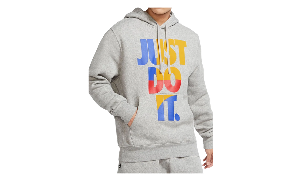 Sportswear Just Do It Pullover Hoodie "Grey Heather" CU4271 063