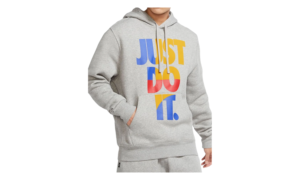 Sportswear Just Do It Pullover Hoodie "Grey Heather" CU4271 063