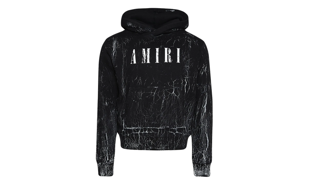 Cracked Core Logo Hoodie "Black / White" PS23MJL024 001
