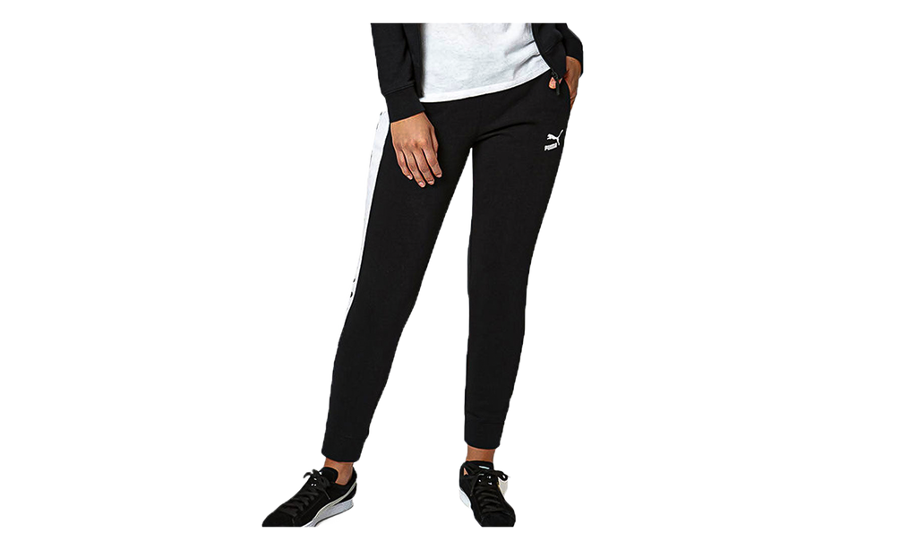 Archive Logo T7 Sweatpants WMNS "Black/White" 572486 01