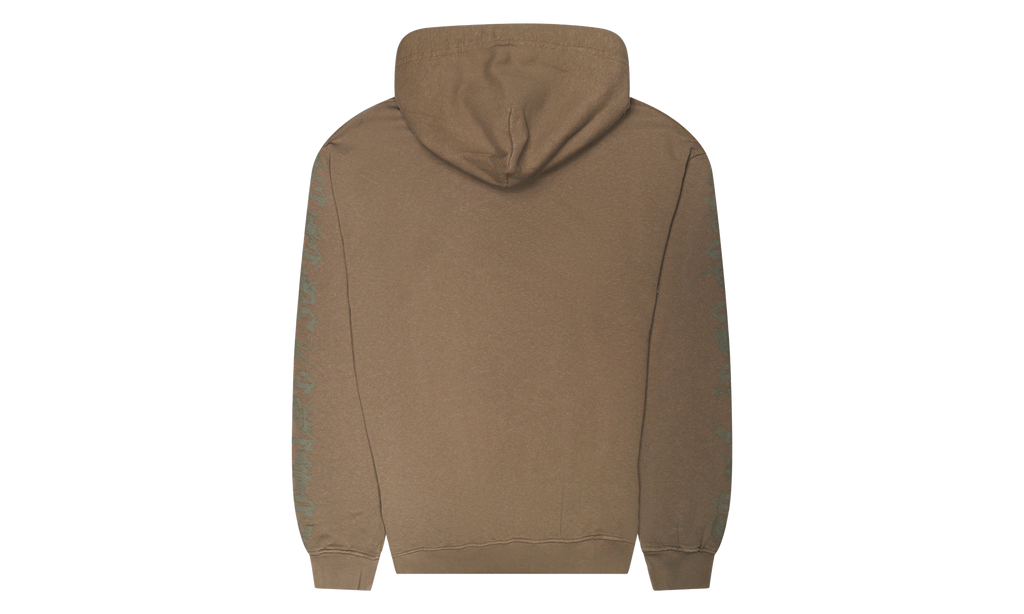 S-GRIFFON Print Treated Hoodie "Brown" A238050BKCJ7ETA