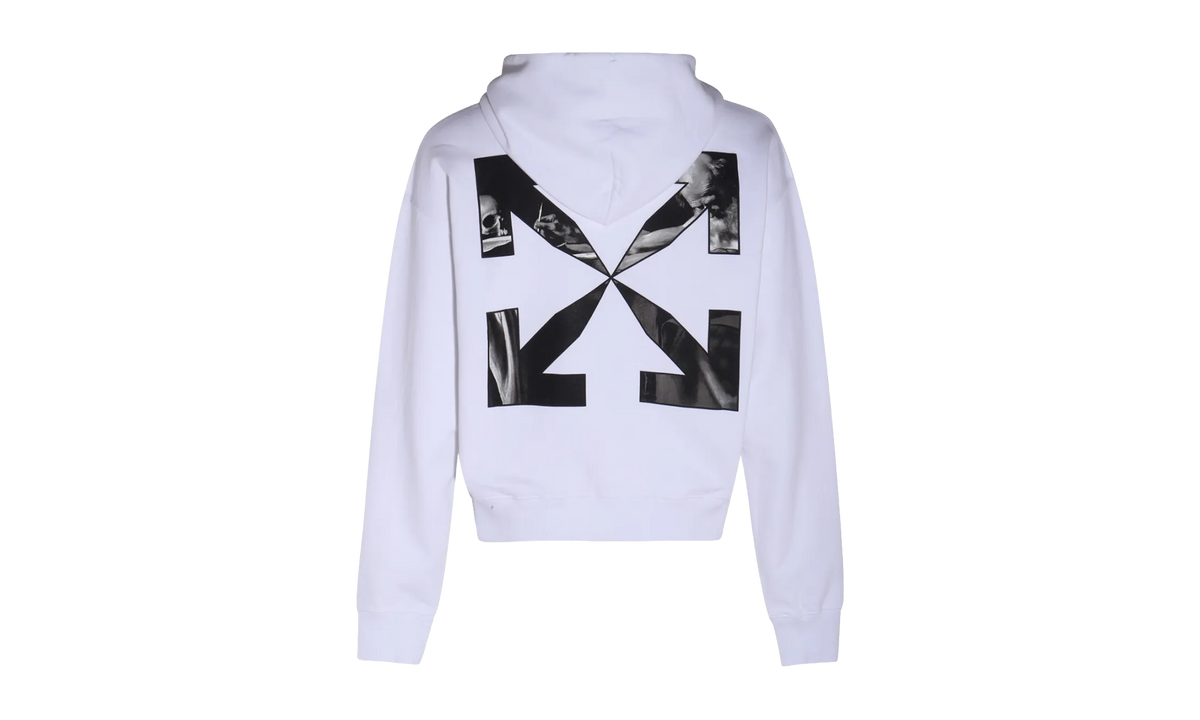 Caravag Arrow Over Hoodie "White" OMBB037C99FLE0030110