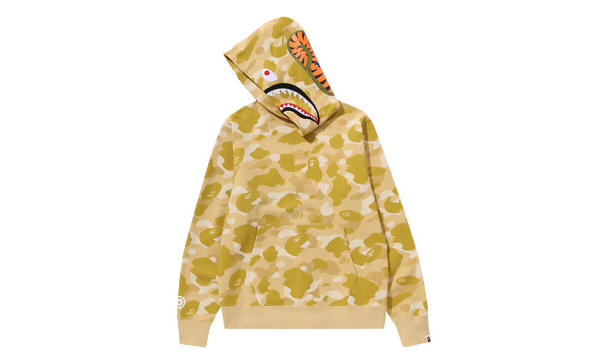 Color Camo Shark Pullover Hoodie "Yellow" 1K30 114 002 YELLOW