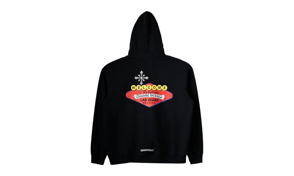 Welcome To Las Vegas Logo Hoodie "Black" CHRM0701