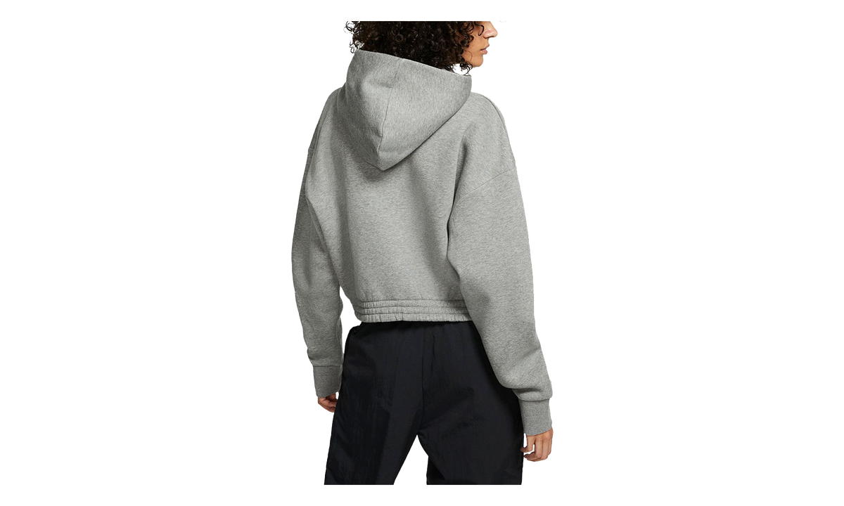 NSW Icon Clash Fleece Hoodie WMNS "Carbon Heather / Black" CJ2034 091